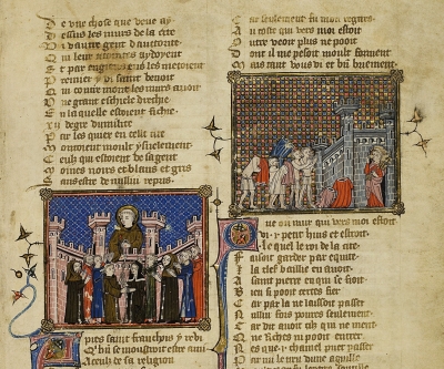 Illumination in Guillaume de Digulleville, Pilgrimage of Human Life 