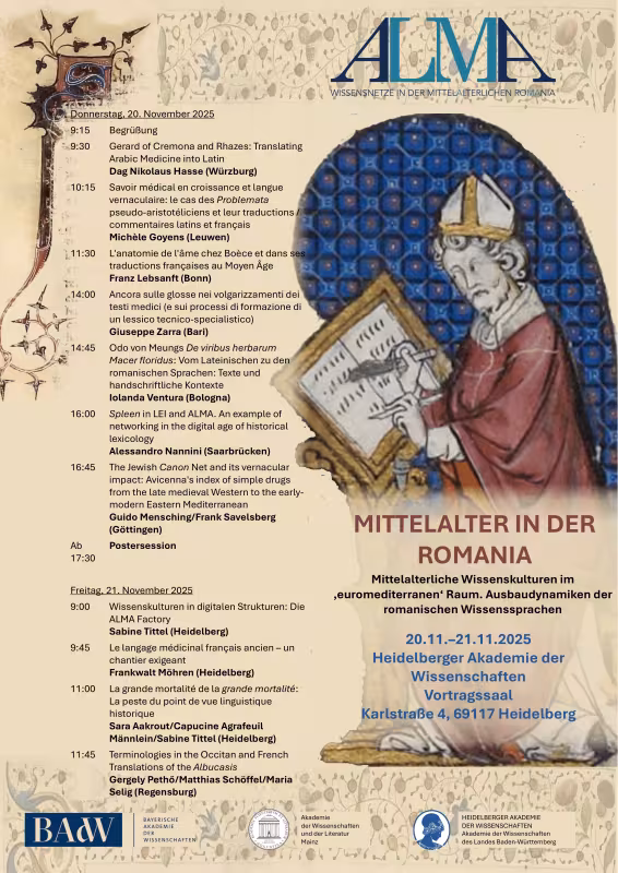 Medieval cultures of knowledge in the Mediterranean region. Polycentric knowledge transfer and the development of Romance technical languages