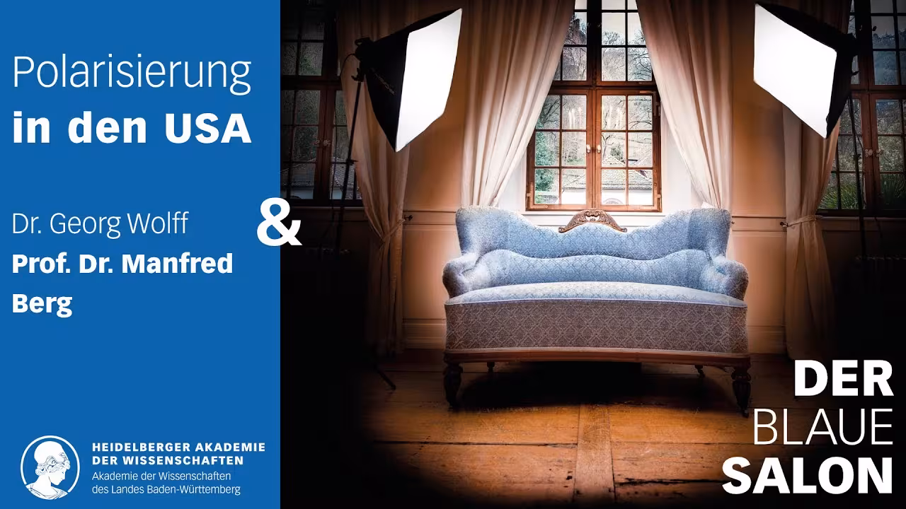  "The US is a divided house" | Historian Manfred Berg in the Blue Salon 