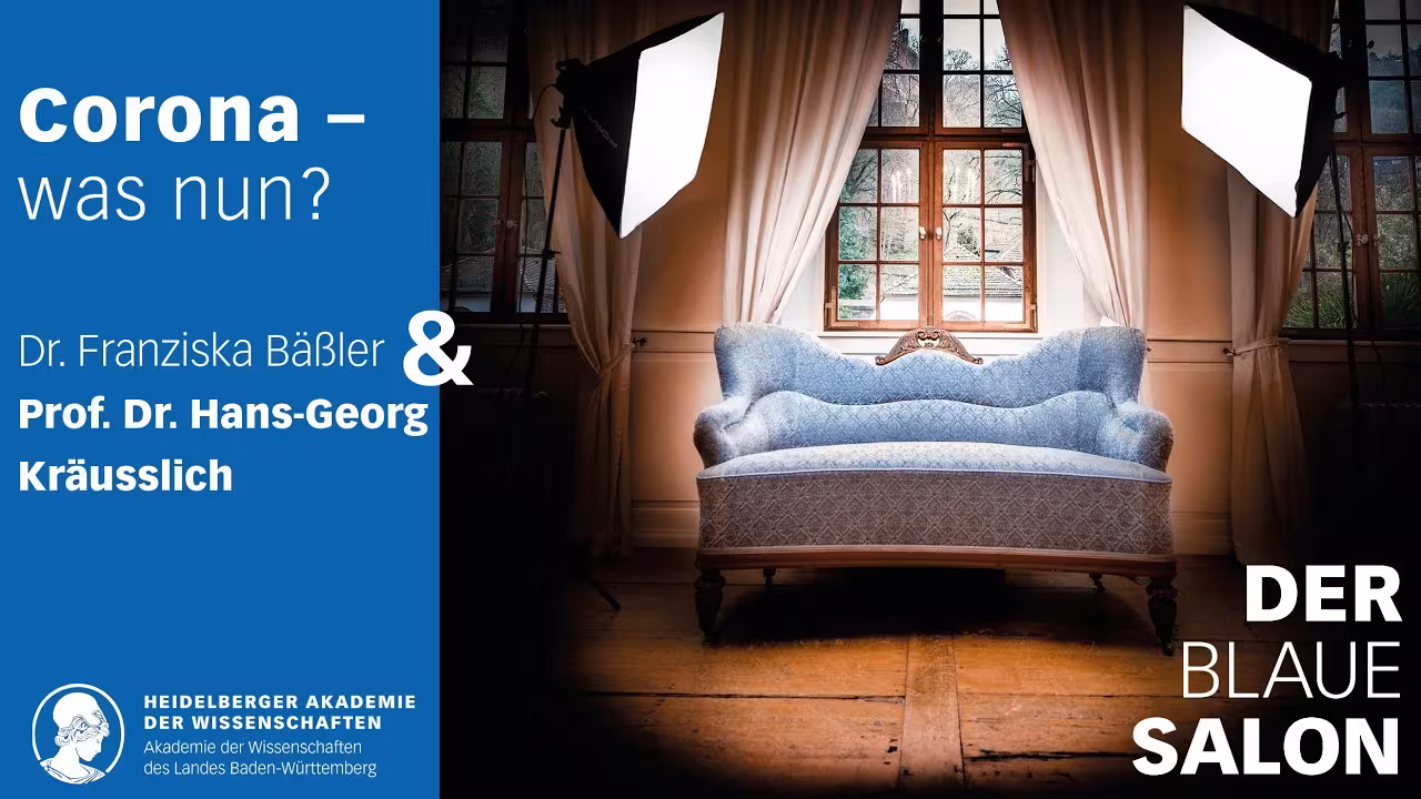 Hans-Georg Kräusslich on the topic "Corona – what now?"