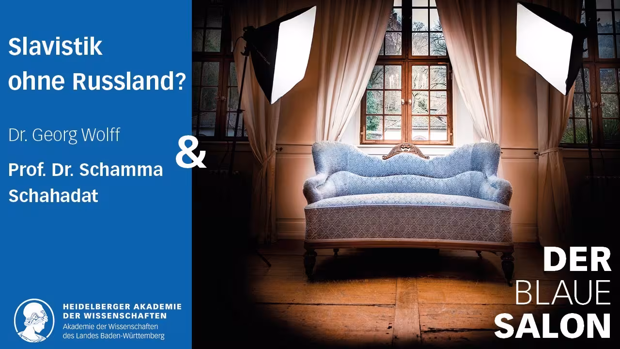  "We viewed Eastern Europe through Russian eyes" | Slavicist Schahadat in the Blue Salon 