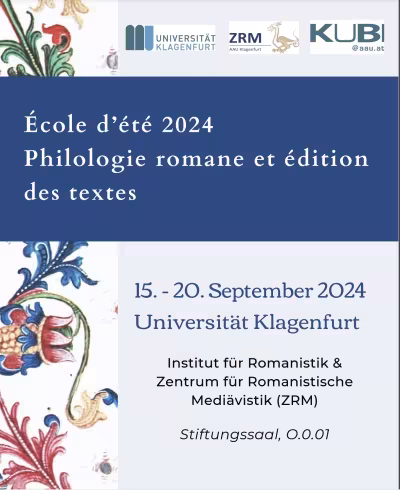 Poster for the summer school