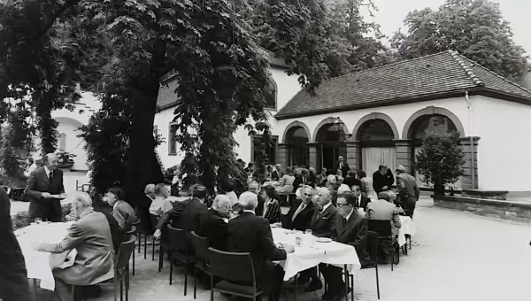 Event_Courtyard of the Academy, circa 1960